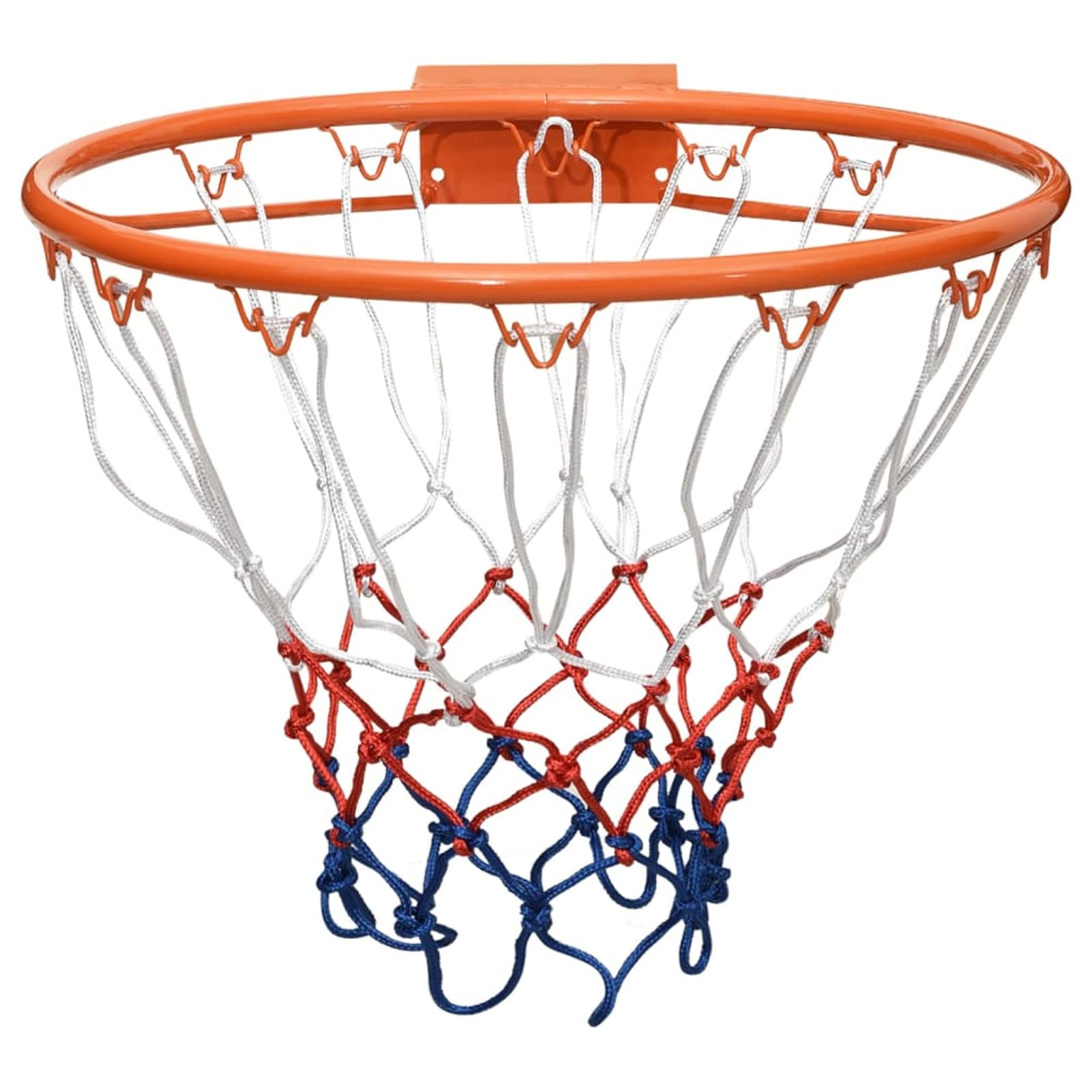 Homgoday Aro de Baloncesto Acero Naranja 39 cm