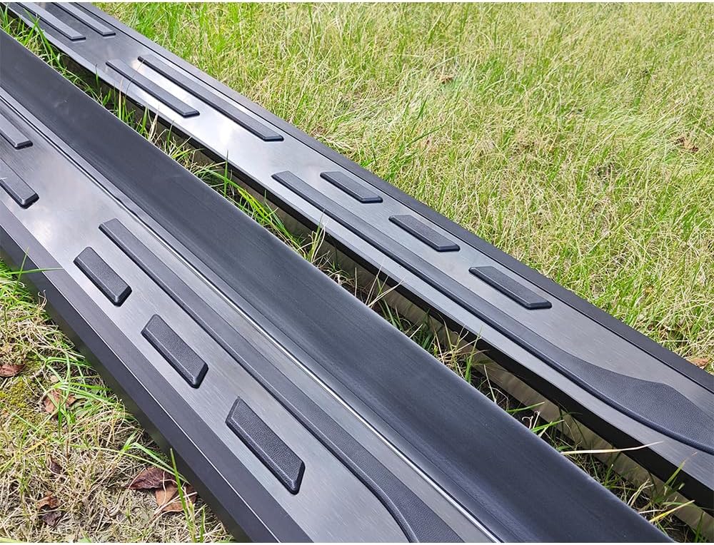 2pcs fit for Mazda CX5 CX-5 2017-2025 Running Boards Side Steps Nerf Bars Pedal Aluminium All Black Cool-Max Series(with Brackets)