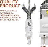 Vista 9 de SYLVANIA - 3157 ZEVO Bombilla LED blanca - Bombilla LED brillante, ideal para luces de circulación diurna (DRL) y luces de respaldo/marcha atrás