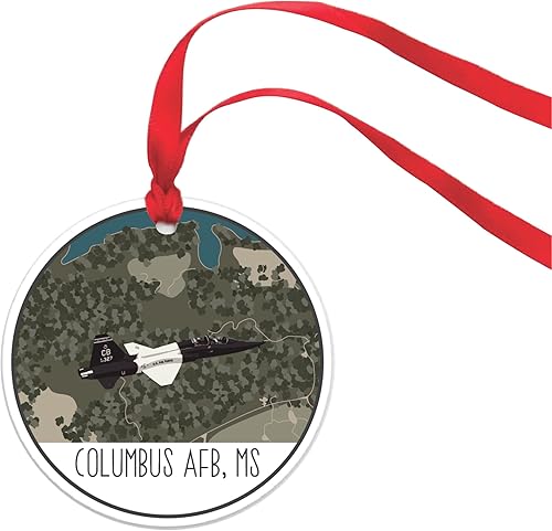 Columbus Air Force Base Ornament