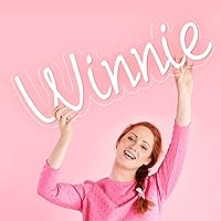 Vista 8 de Letreros de neón personalizados con luces LED de neón para dormitorio, boda, fiesta de cumpleaños, decoración del hogar, letrero de neón