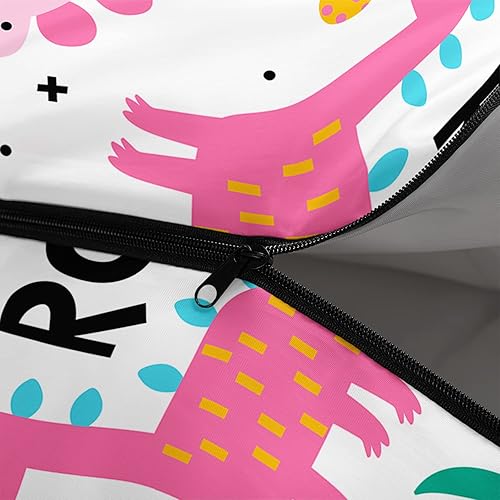 Miniatura 5 de Axolotl Saco de Dormir de Unicornio para Niños y Niñas Sacos de Dormir Ligeros Cálidos para Clima Frío, Saco de Dormir Portátil Impermeable con