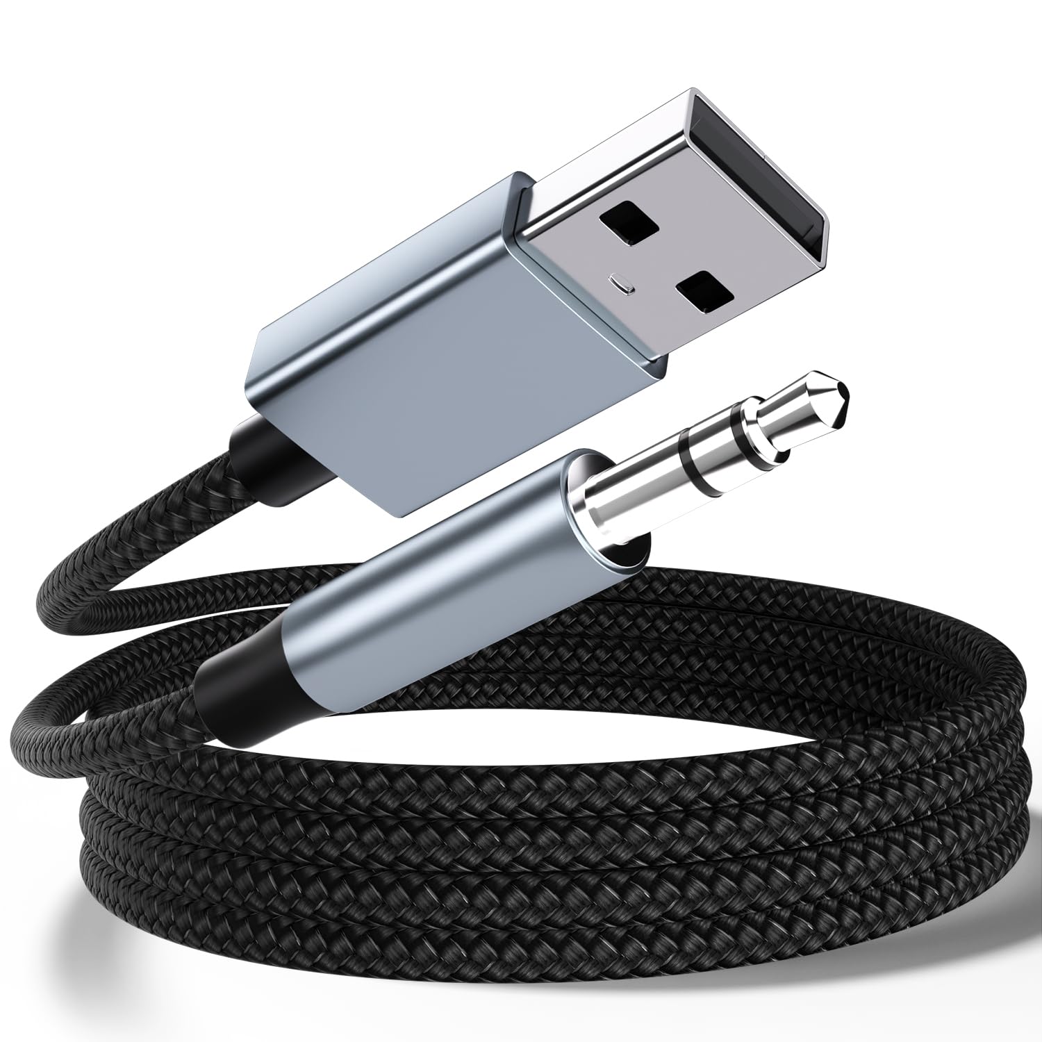 Buy USB to 3.5mm Audio Cable, USB to 3.5mm Aux Cord Compatible with