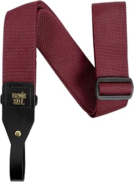 Ernie Ball Polypro Akustik Gitar Ask s  - Bordo