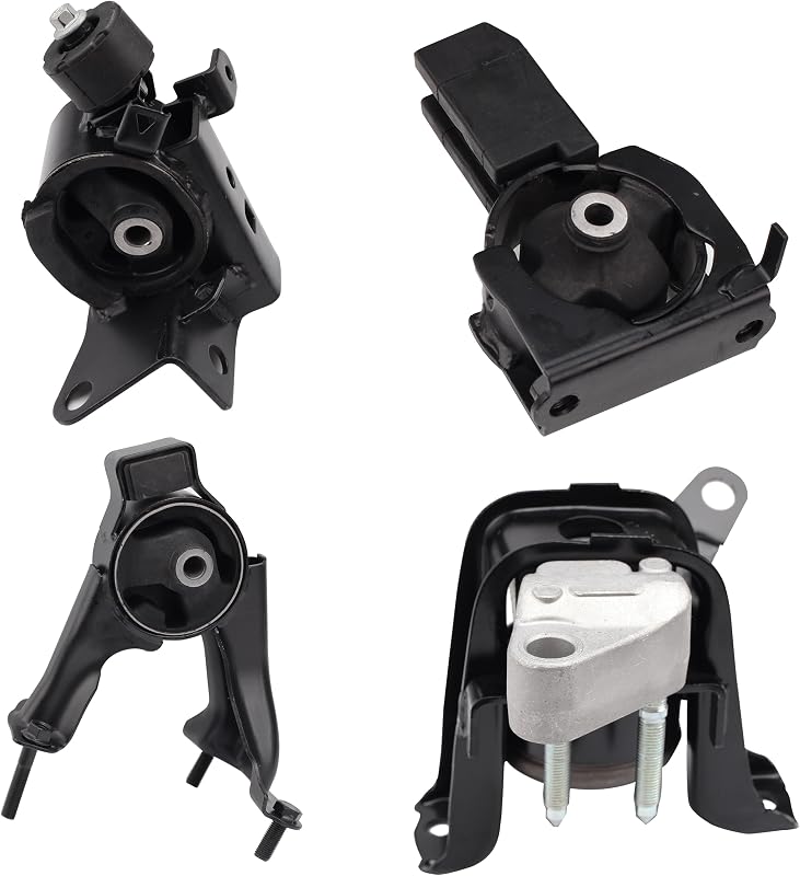Kit de coxins do motor e câmbio YBDDZH para Corolla, Matrix e Pontiac Vibe 1.8L automático 2003–2008 – 4 unidades