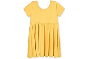 Buttery-Soft Yellow Toddler Dress