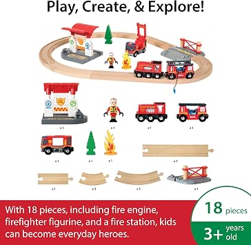 Brio - 33815 Fire Brigade Set