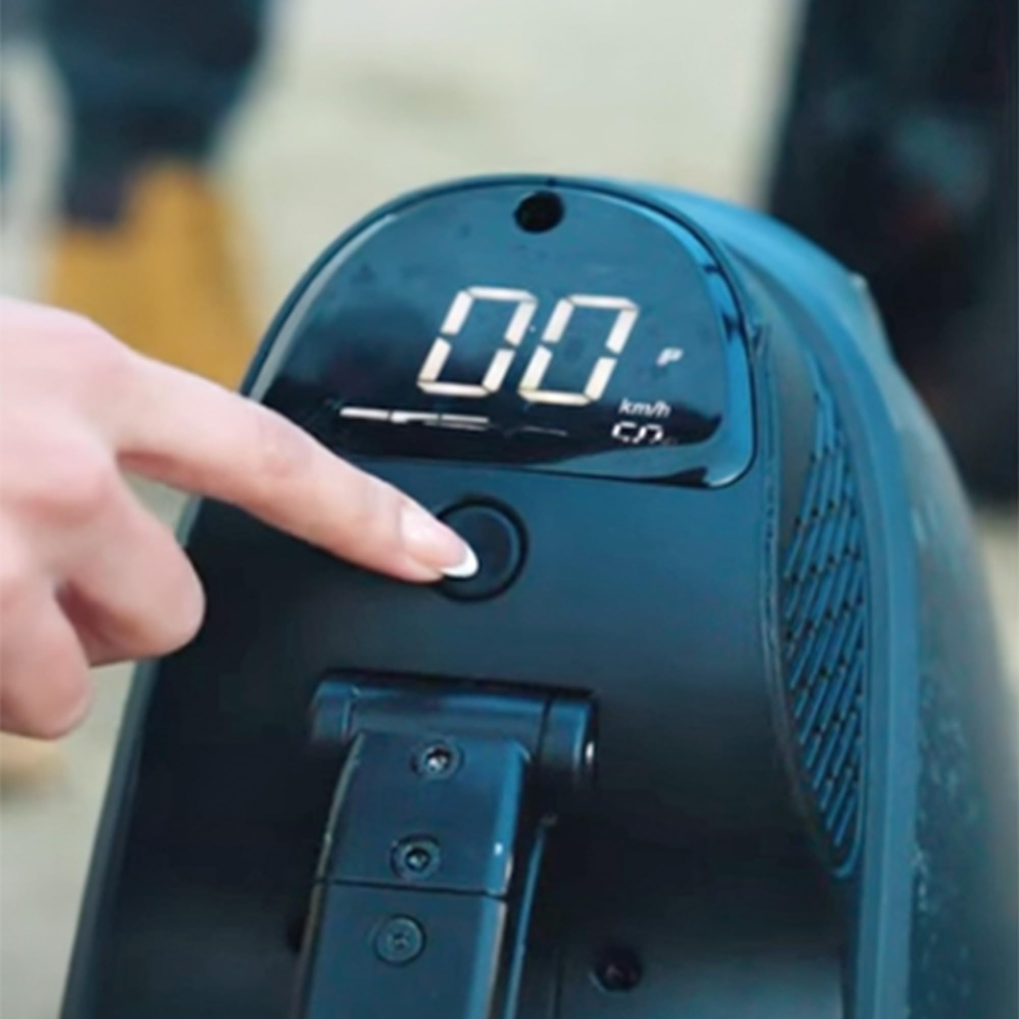 INMOTION V9 Elektrischer selbstbalancierender Roller, Erwachsene, Schwarz, Einheitsgröße EU, Federung, 500-W-Motor, Reichweite bis zu 25 km/h, 16-Zoll-Luftreifen, schlank und leistungsstark