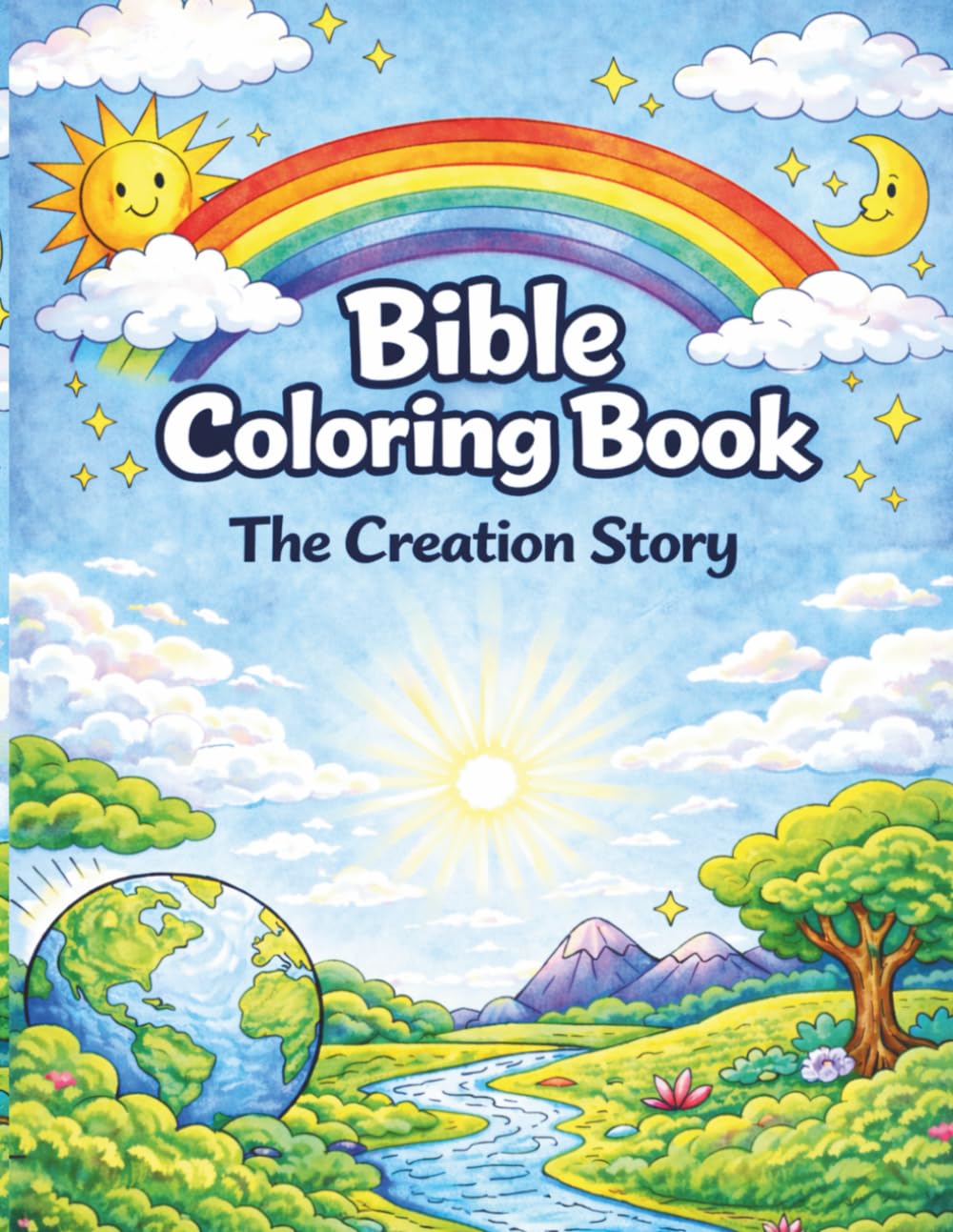 Bible Coloring Book: The Creation Story