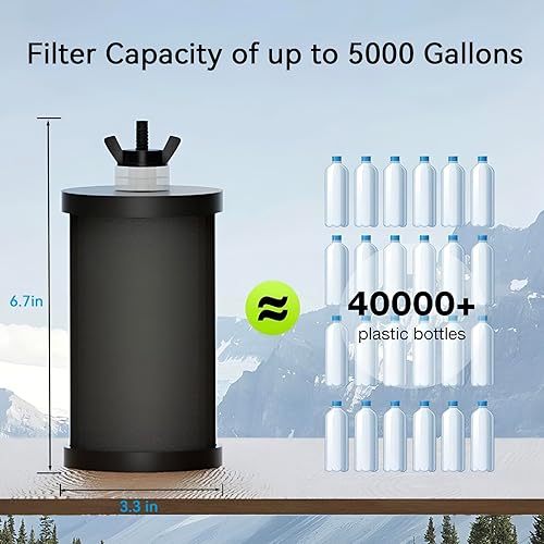 Miniatura 7 de Reemplazo de filtro 2387 Pro, compatible con el sistema de filtración de agua Alexapure, 1 paquete de filtros