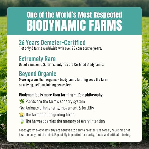 Miniatura 9 de Dr. Cowan's Garden Mezcla triple (Savory) Bolsa de repuesto de polvo vegetal orgánico, con zanahorias orgánicas, puerros orgánicos, acelgas