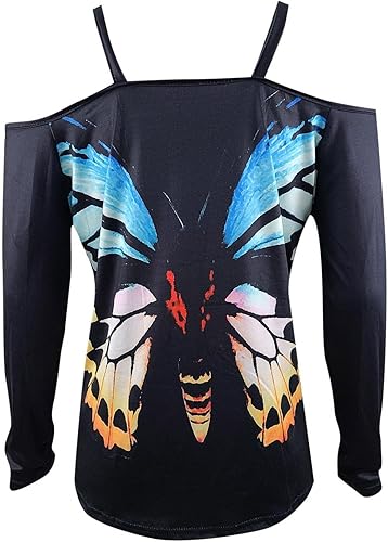 Miniatura 5 de Apfopard Womens Sex Lace Deep V Neck Fitted Print Metal Cami Tops Long Sleeve Shirt Tshirt Tunic Tops Dressy Elegant Casual