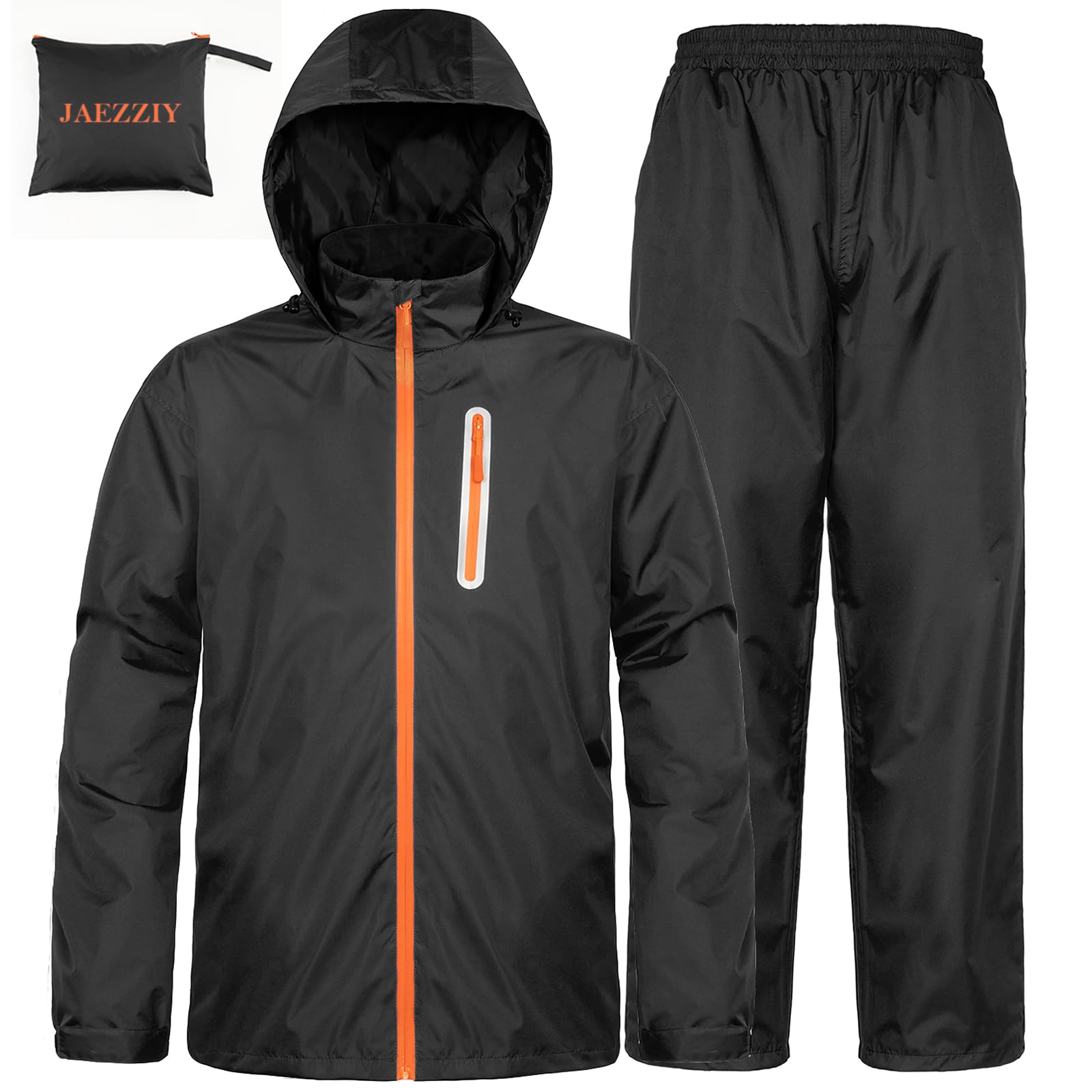 Rain Suits for Men Women Waterproof Lightweight Hooded Breathable Rain Gear Raincoat for Fishing Hiking Cycling