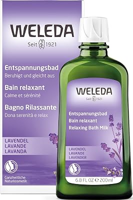 Weleda Bio Lavendel Entspannungsbad Naturkosmetik mit echtem Lavendelöl 200 ml