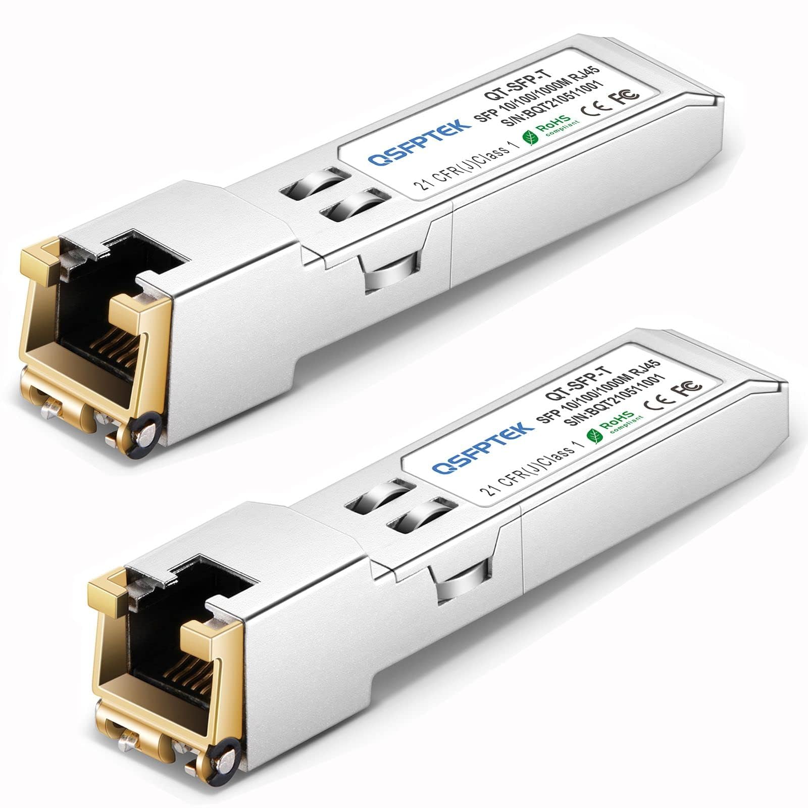 QSFPTEK 10G-SR SFP+ 850nm 300M Module 10GBASE-SR Multimode LC SFP+ Transceiver for Cisco SFP-10G-SR, Ubiquiti UF-MM-10G, Netgear, Mikrotik, D-Link, Supermicro Other Open Switches (850nm, 300M, DDM) — view 15