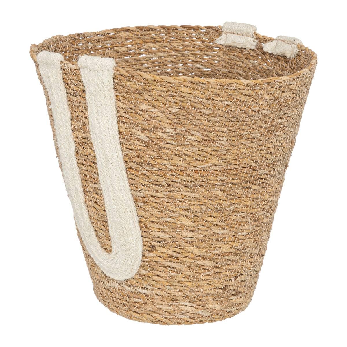 Set 3 Cestini In Juta Bianca Atmosphera | Misure Diverse Per Organizzazione Casa - Foto 3