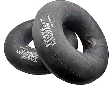 Deli Tire Lawn And Garden Inner Tube, TR13 Straight Valve Stem, For Wheelbarrows, Tractors, Mowers, Carts (3.00/3.50-8