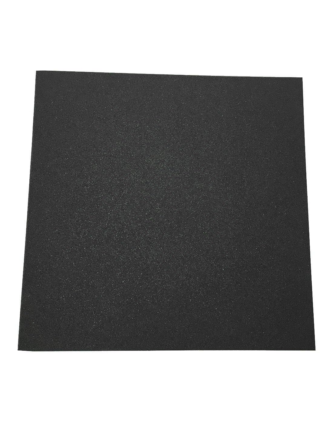 JARDIN202 - Pack Entrena 20mm- Loseta de caucho 50x50cm Negra Maciza Profesional