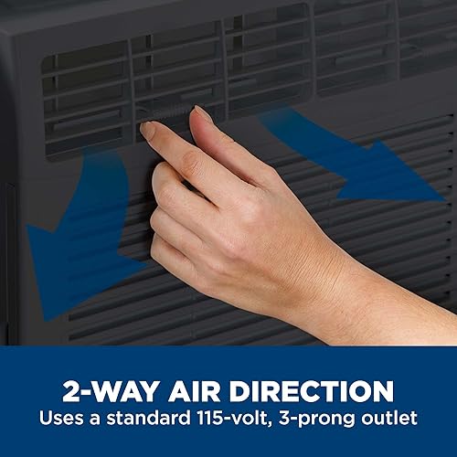 Miniatura 12 de GE - Aire acondicionado inteligente para ventana, BTU Blanco,Negro