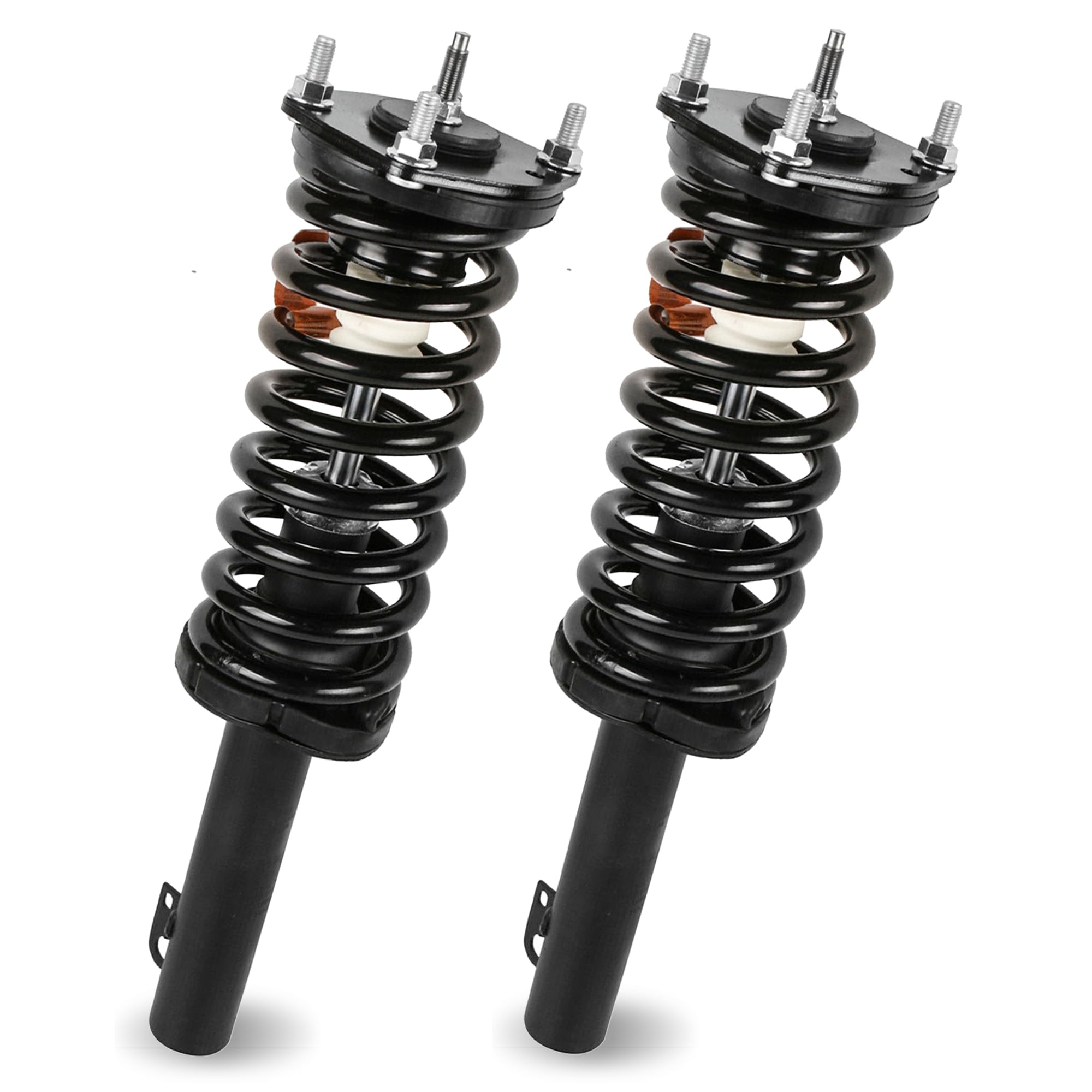 Front Complete Strut Assembly 171377L 171377R Compatible with 2005-2010 Jeep Grand Cherokee, 2006-2010 Commander Shock Coil Spring Assembly (Set of 2)