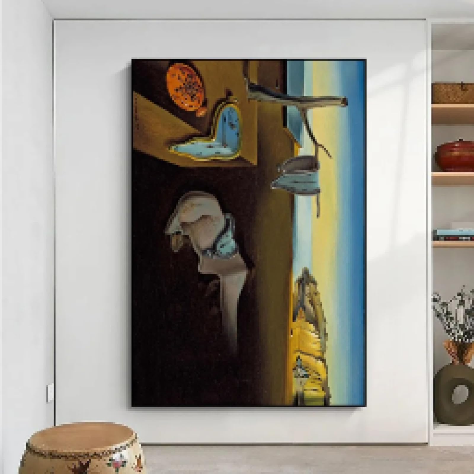 Décoration de la maison avec une toile surréalisme grand format