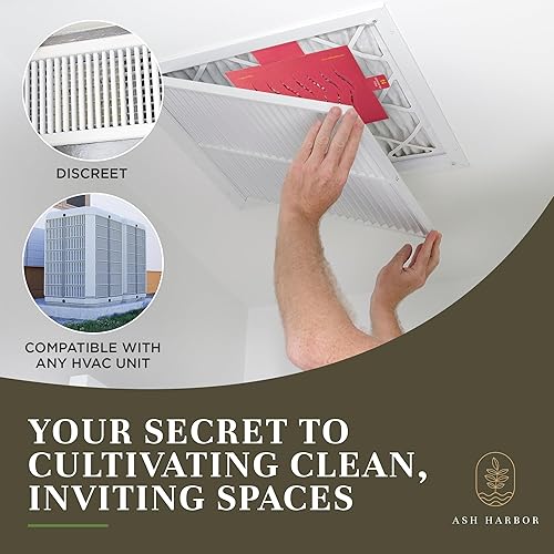 Miniatura 7 de Aromaterapia Tropical Spa Paquete de 4  Filtro floral Fresco Ambientador para todo el hogar  Ambientador de ventilación HVAC para el hogar AC