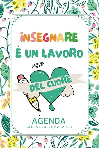 Agenda 2022 2023: Agenda del docente 2022/2023 , Regalo Maestra fine Anno insegnante Elementare , Registro del Professore e Agenda settimanale