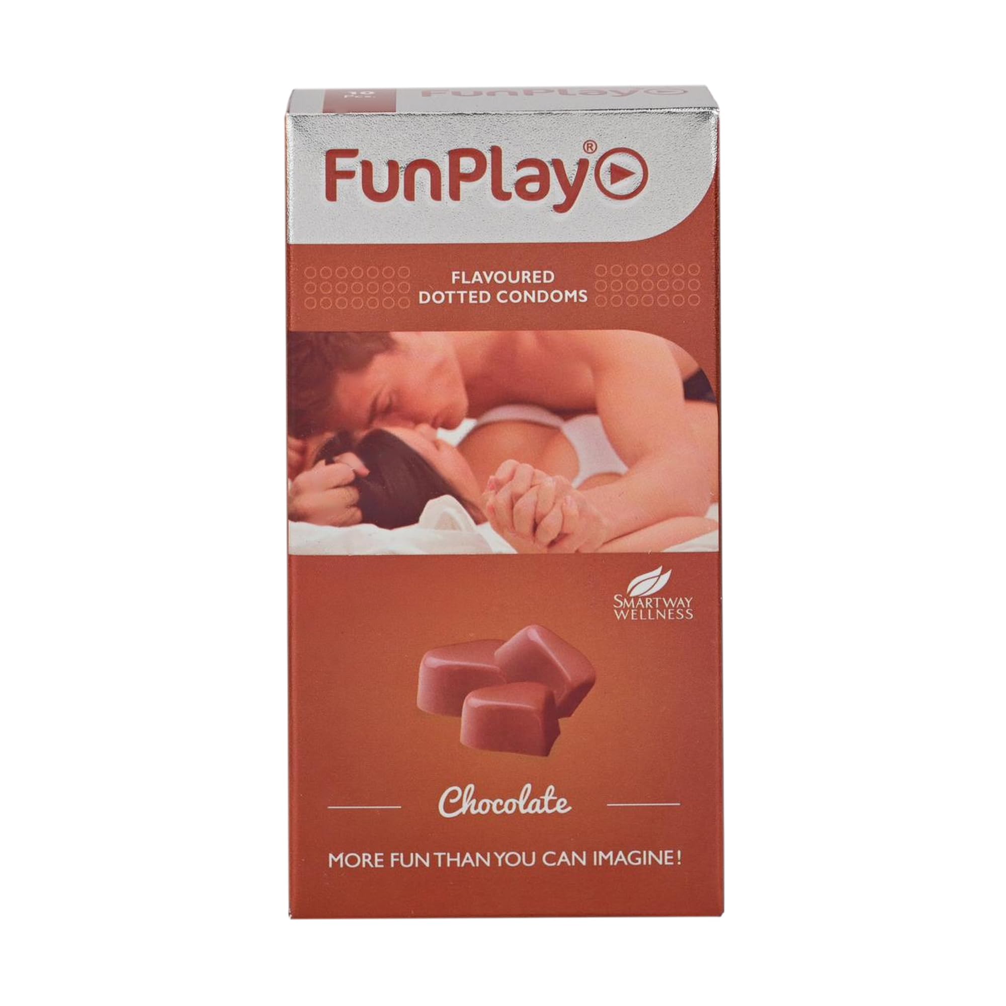 FUNPLAY Choco Condoms for Men | 10 Count Pack of 1 | Premium Chocolate Flavoured Latex Condoms | Smooth Lubricated | Ultra Thin Natural Feel | Safe and Comfortable Intimate Protection-image-15