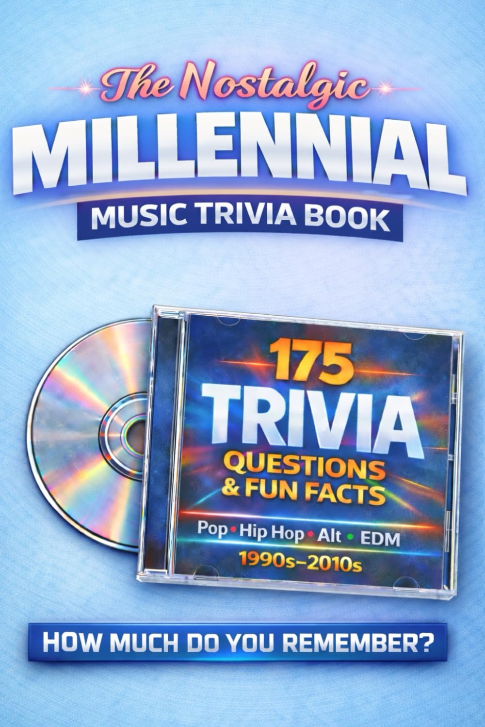 The Nostalgic Millenial Music Trivia Book: 175 Nostalgic Trivia Questions & Fun Facts About The Music Of The 90s, 2000s, and 2010s.