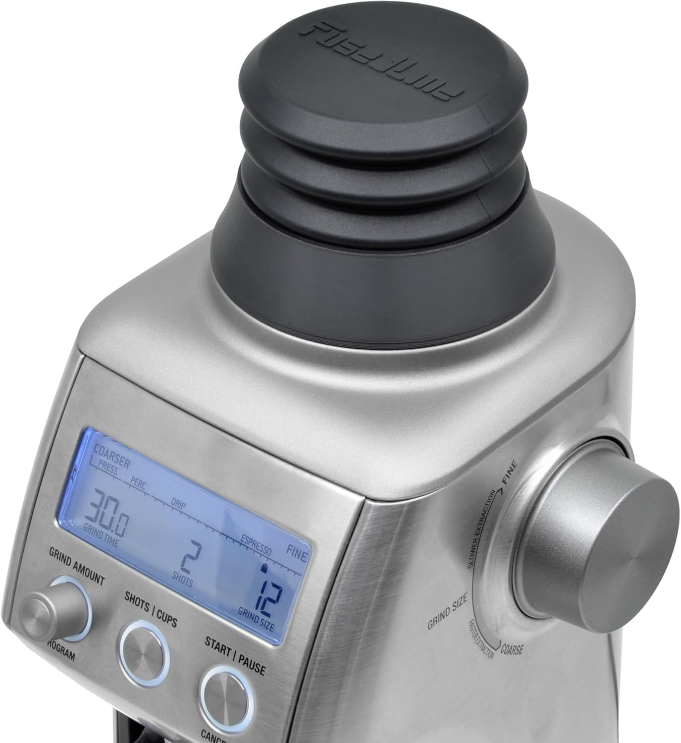 FusedLine (フューズドライン) 単回用ホッパー シリコンベローズとアンチポップコーニングウェイト付き Breville S