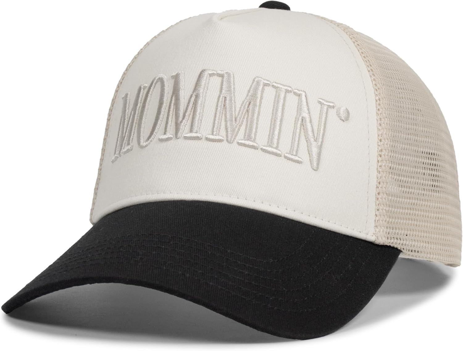 Mommin Trucker Hat for Women,Vintage Embroidered Baseball Cap,Mom Essentials Funny Gifts for Mothers Day - Image 9