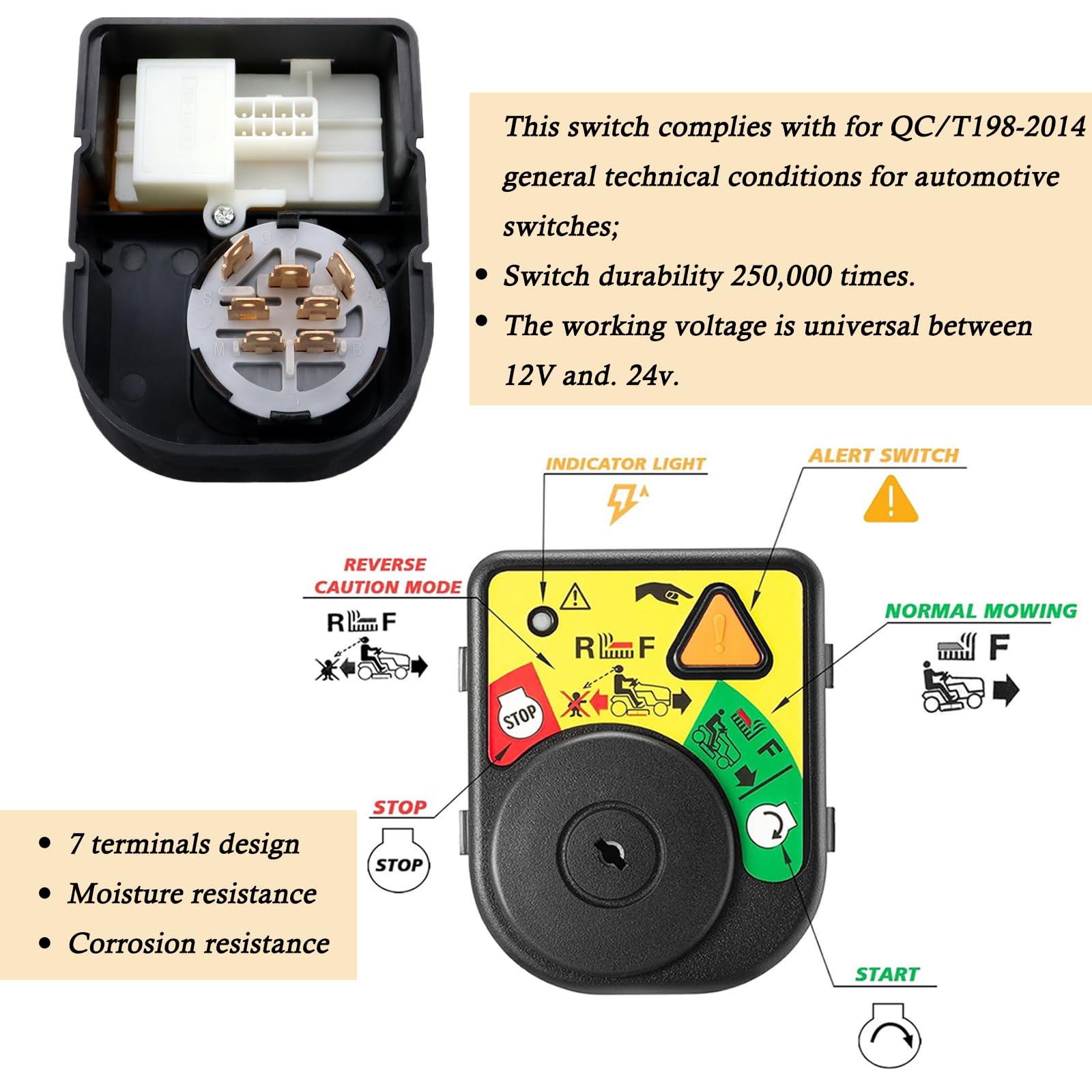 Amazon.com : 925-06119c Lgnition Switch Module Compatible for Cub Amazon.com : 925-06119c Lgnition Switch Module Compatible for Cub