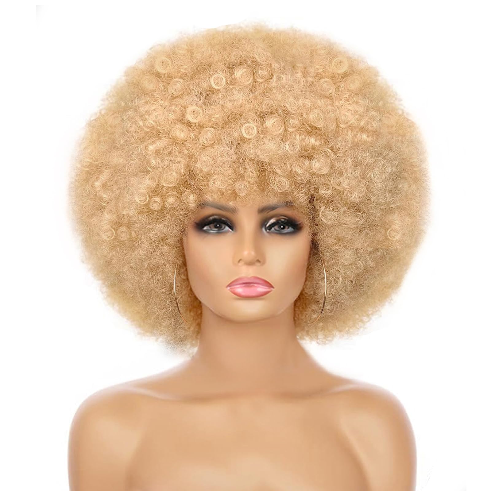 Serene Amazon Afro Wig Design Digital Art Serene Amazon Afro Wig Design Digital Art