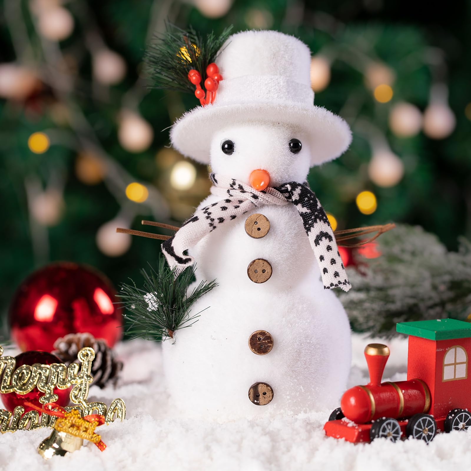 VZXQX Neve Artificiale, 50g Polvere di Neve Finta per Decorazioni Albero di Natale, Fiocchi di Neve Artificiali di Plastica per Decorazioni Natalizie e Scena Invernale, Bianco