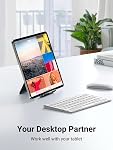 UGREEN Tablet Stand Holder Adjustable Protable Desktop Holder Dock Compatible for iPad 10.2 iPad Pro 11 Inch iPad 9.7 iPad Mini 5 4 3 2 iPad Air Nintendo Switch iPhone 13 12 Pro Max 11 XS XR Black