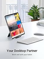 Vista 3 de UGREEN Soporte de Tablet de Escritorio, Ajustable y compatible con iPad 9.7 2018, iPad Pro Air 2019 iPad Mini 4 3 2, Nintendo Switch, Samsung Galaxy