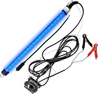 水中集魚灯 LED 集魚灯 明るさ 調整器付き 12v 専用 80w 夜釣り 夜焚き 集魚ライト 夜灯 イカ シラスウナギ タチウオ アジ ナイトタイラバ イカ釣り