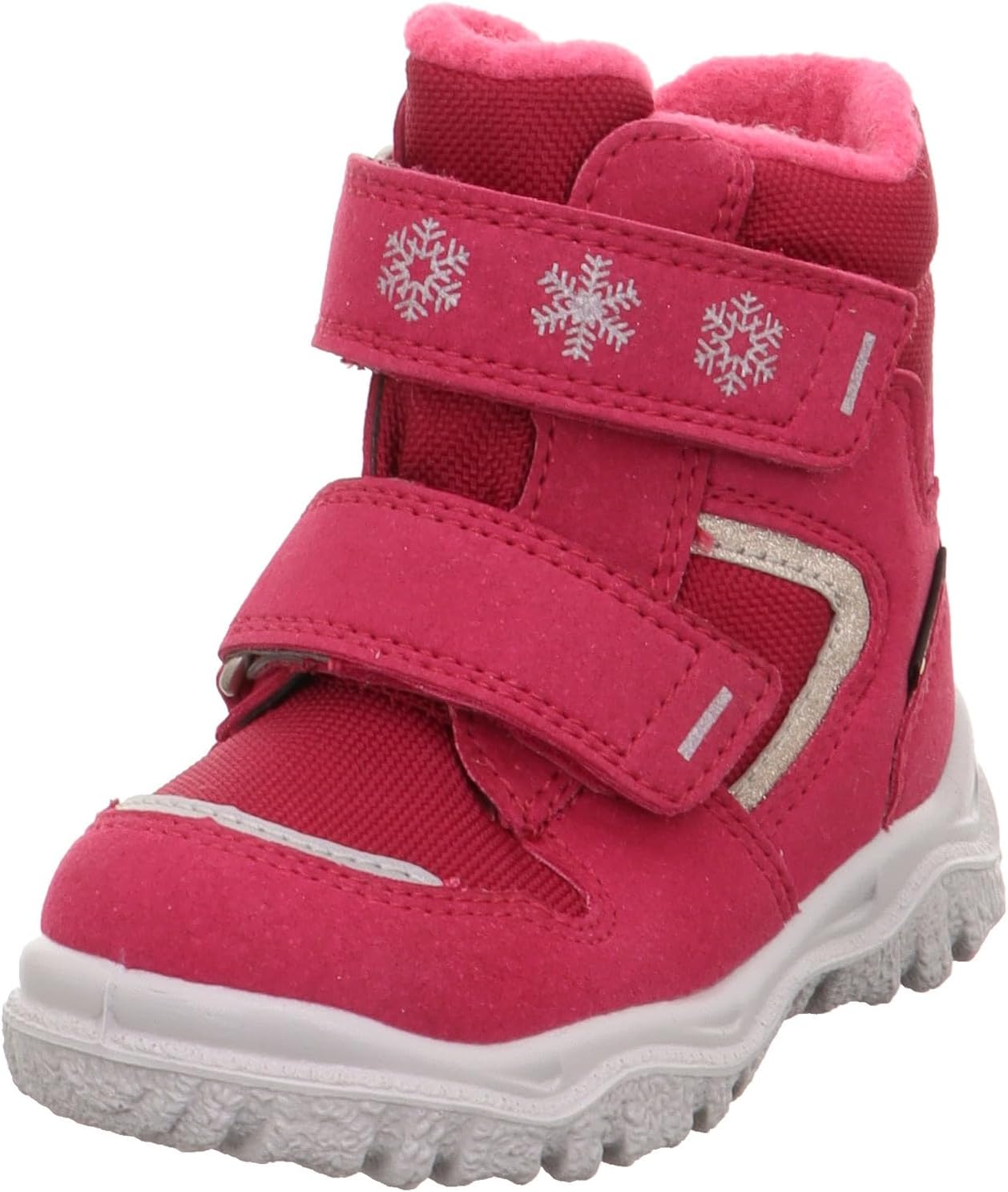 Superfit Husky Warm gevoerde Gore-Tex sneeuwlaarzen, blauw/roze 8020, 39 EU, Blauw Roze 8020, 39 EU