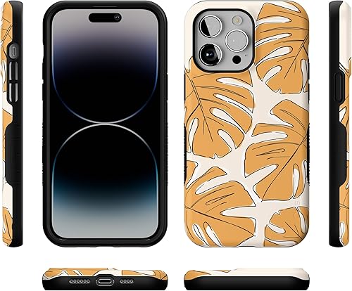 Vista 43 de Casely - Funda para iPhone 14 Pro Max, Viva La Vida, Frida Kahlo Floral Collage, compatible con MagSafe 10 Frida Kahlo Viva La Vida Collage