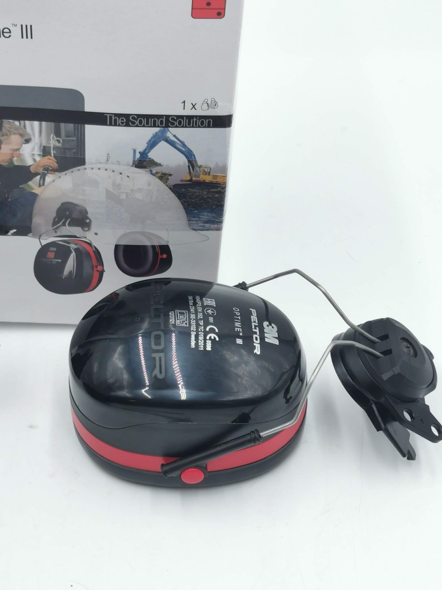 3M H540P3EA Peltor Optime III Kapselgehörschutz, Schwarz