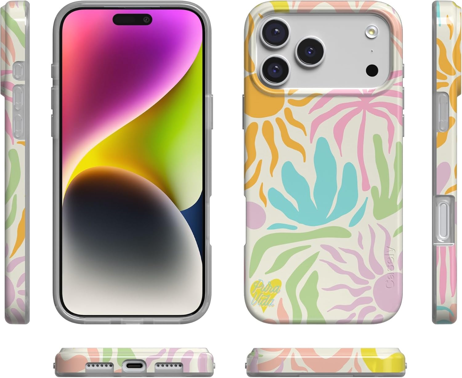 Casely iPhone 17 Pro Max Case | Pura Vida | Oasis | Compatible with MagSafe | Classic Ultra Slim Design