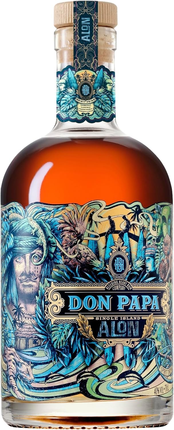 Don Papa Alon Rum – Fruchtig, weich & tropisch 40% Vol. 0,7 Liter