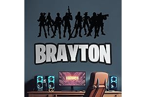 Famous Game Wall Decal - Home Bedroom Nursery Playroom Decor Mural Vinyl Sticker