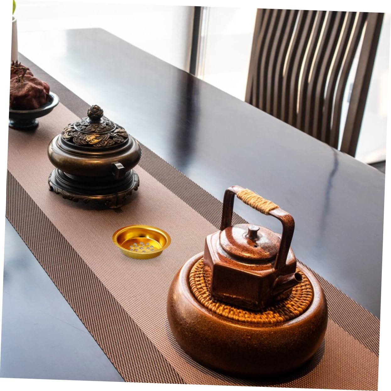15Pcs Arabic Style Incense Burner Screens Mesh Tray Set 2.36In Charcoal Holder for Festivals Home Decoration and Desk Use