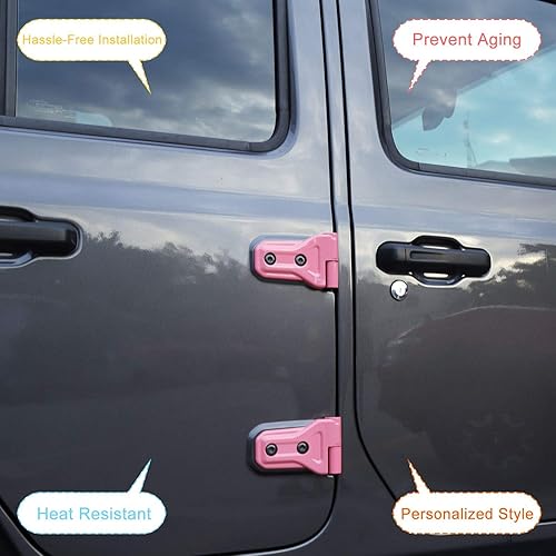 Vista 83 de JeCar - Bisagra para puerta, accesorios exteriores para Jeep Wrangler