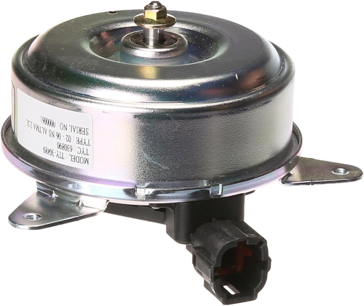 TYC 630890 Nissan Altima Replacement Radiator/Condenser Cooling Fan Motor
