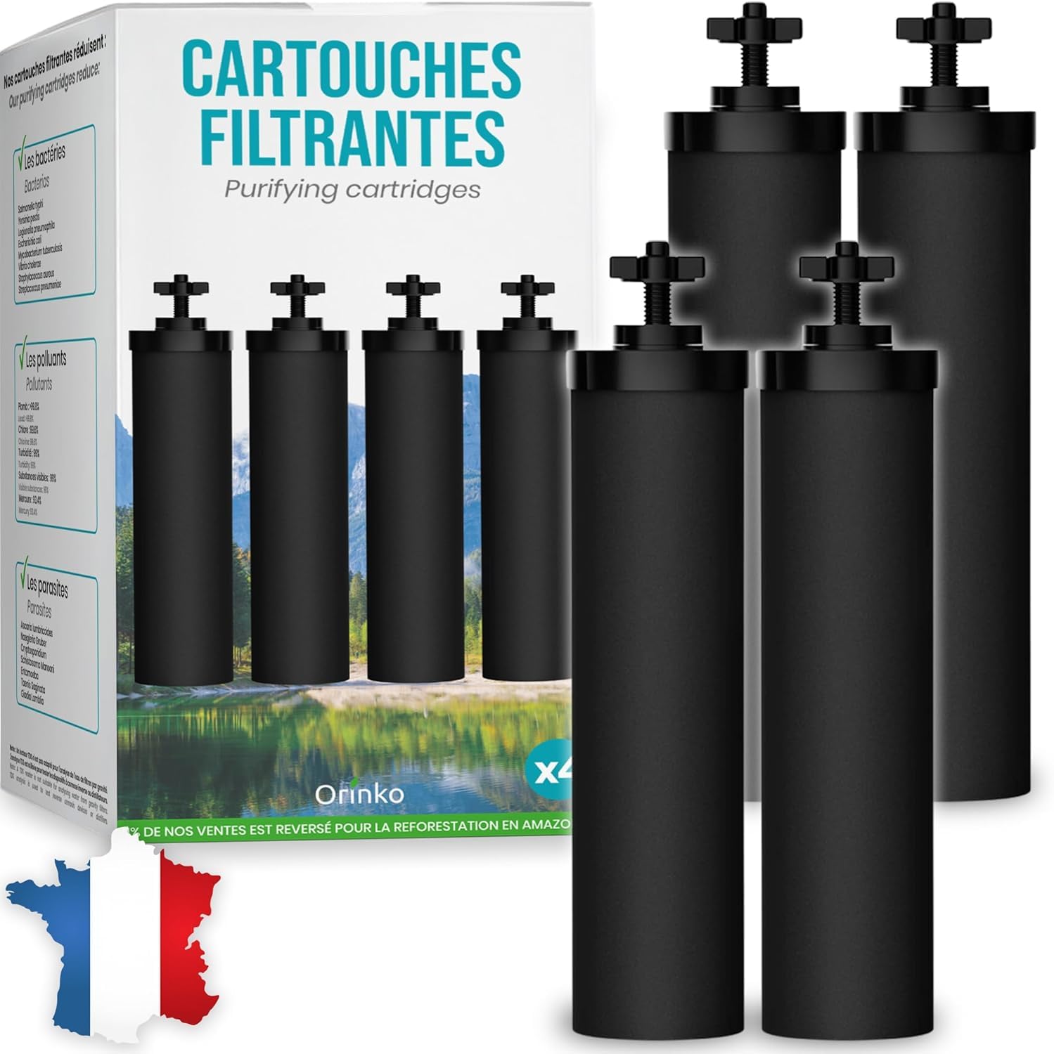 FACHIOO NSF/ANSI 375 gecertificeerd waterfilter, vervanging voor