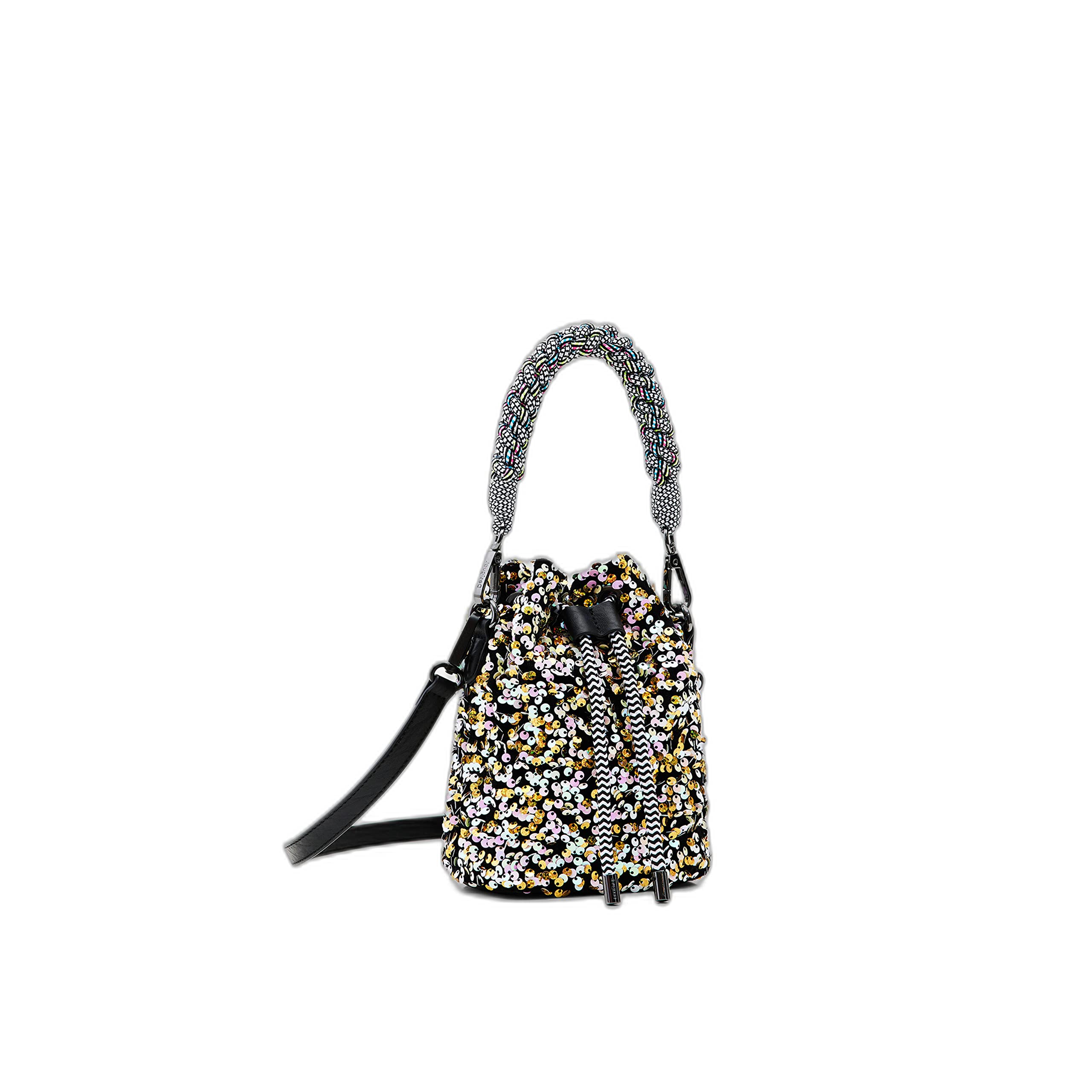 Desigual Women's BOLS_Natal Mini_SEQ 9019 Tutti Fruti, Material Finishes