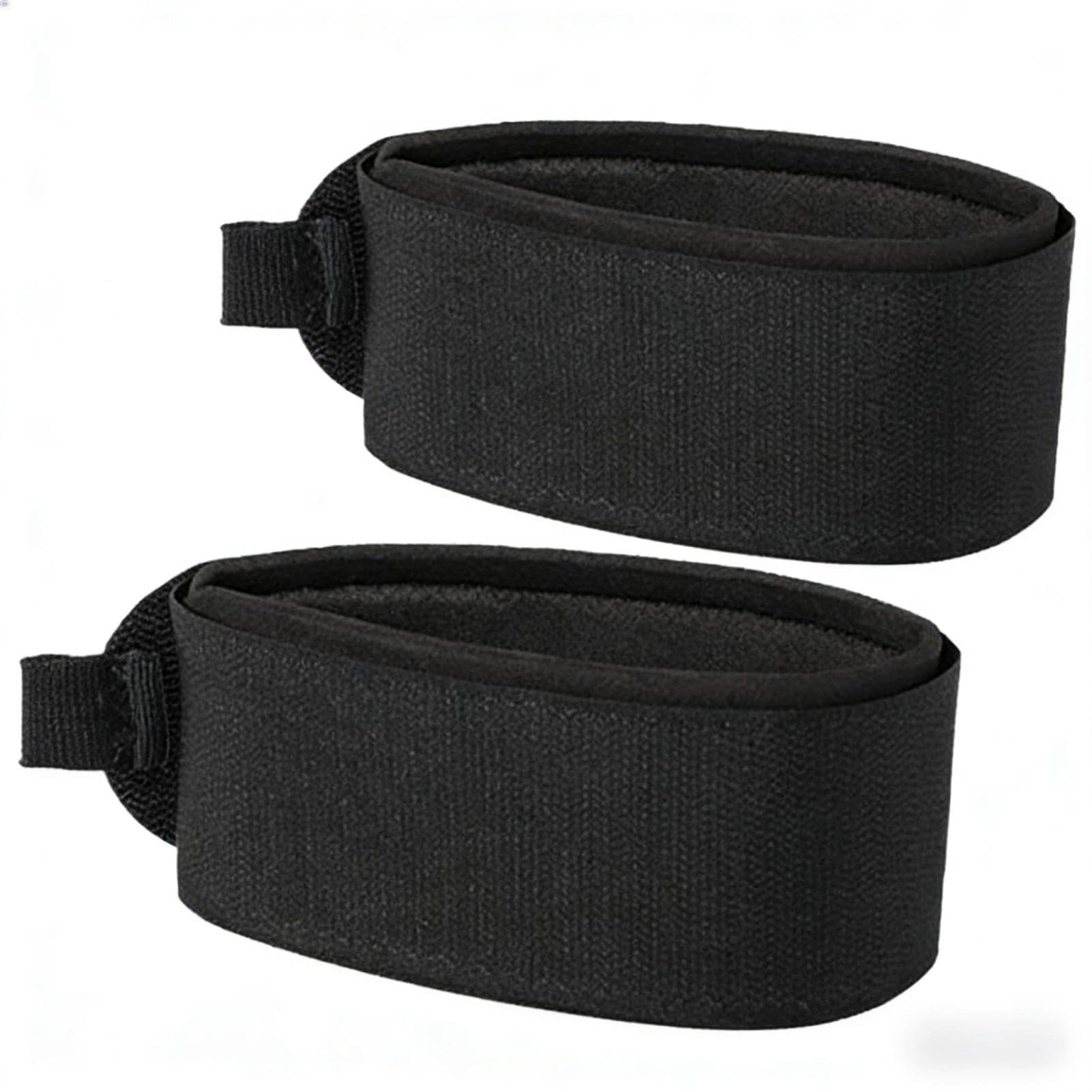 2pcs Ski Straps Fasteners, Adjustable Ski Wraps Ties Bands Tapes With Protector Pads Winter Sports Accessories For Family Friends Colleagues