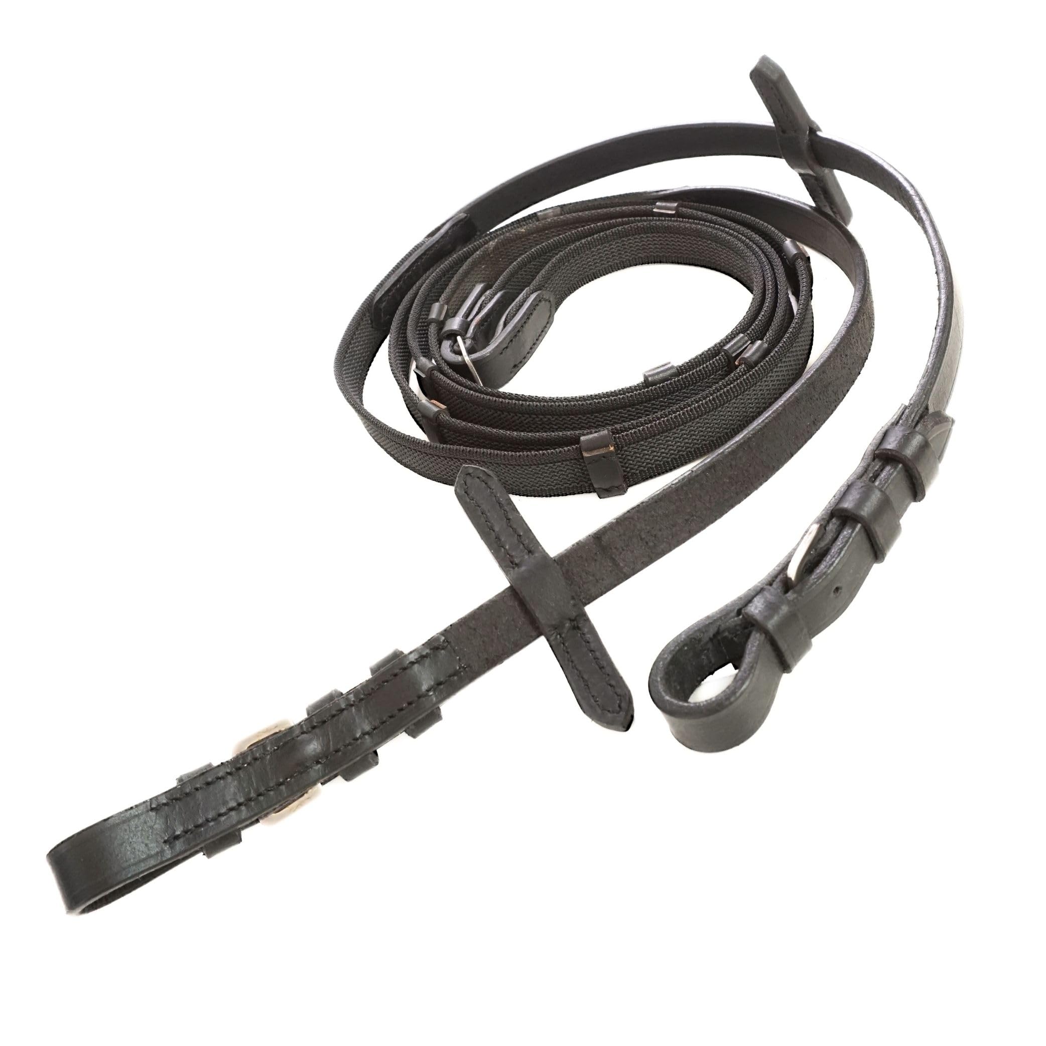 Pferdelinis Trensen gommati durevoli nero marrone 18 mm 2,9 m